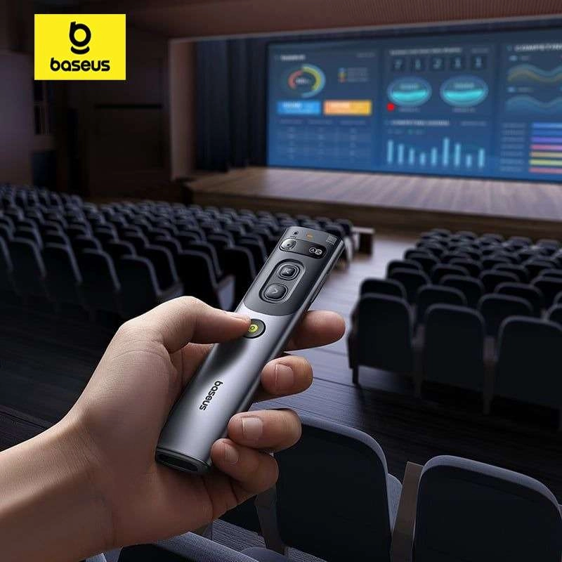 Bút trình chiếu thông minh Baseus Orange Dot AI Voice Wireless Presenter 